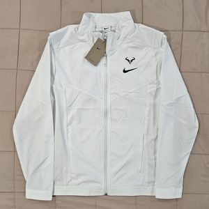 Nike Court Rafael Nadal Dri-FIT Tennis Jacket White DD8537-100 Men’s Size L NWT